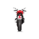 DUCATI Monster 1200 R - (2016-2020) Akrapovic Titanium Silencer Slip-On Kit (Additional Akrapovic Link Pipe Is Required) - Race Removable Baffle