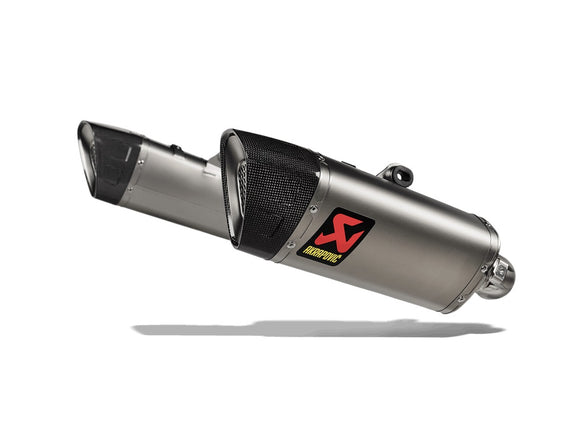 DUCATI Hypermotard 698 Mono - (2024-2026) Akrapovic Twin Titanium Silencer Slip-On Kit - Road Legal