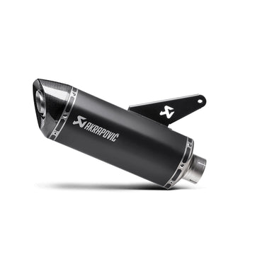 DUCATI Monster 821 - (2014-2016) Akrapovic Titanium Silencer Slip-On Kit - No Link Pipe Included - Choose Link Pipe Option - Road Legal Removable Baffle