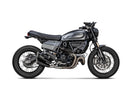 DUCATI Scrambler Urban Motard (800cc) - (2022-2022) Akrapovic Titanium Silencer Slip-On Kit (Twin Black Coated) - Race Removable Baffle