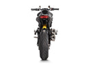 DUCATI Monster / Plus / SP - (2021-2024) Akrapovic Twin Titanium Silencer Slip-On Kit - Road Legal