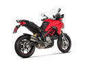 DUCATI Multistrada 950 / S - (2021-2021) Akrapovic Titanium Silencer Slip-On Kit (Twin) - Road Legal