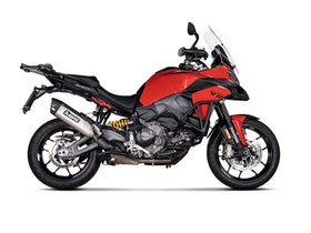 DUCATI Multistrada V2 / S - (2025-2026) Akrapovic Titanium Silencer Slip-On Kit - Road Legal