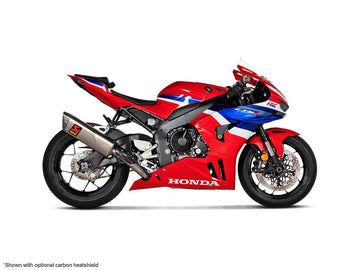 HONDA CBR1000RR Fireblade - (2024-2026) Akrapovic Full Titanium Evolution 4-2-1 Race System - Race Removable Baffle