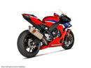 HONDA CBR1000RR Fireblade - (2024-2026) Akrapovic Full Titanium Evolution 4-2-1 Race System - Race Removable Baffle