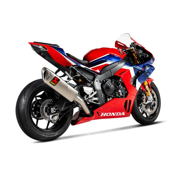 HONDA CBR1000RR Fireblade - (2020-2023) Akrapovic Titanium Silencer & Stainless Headers Full 4-2-1 Race System - Race Removable Baffle