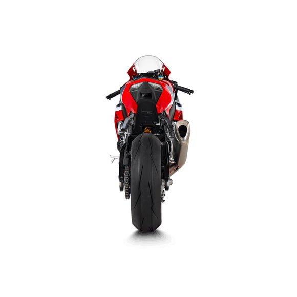 HONDA CBR1000RR Fireblade - (2020-2023) Akrapovic Titanium Silencer & Stainless Headers Full 4-2-1 Race System - Race Removable Baffle