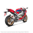 HONDA CBR1000RR Fireblade - (2017-2019) Akrapovic Titanium Silencer Slip-On Kit - Forged Titanium Outlet Cap - Hexagonal - Road Legal