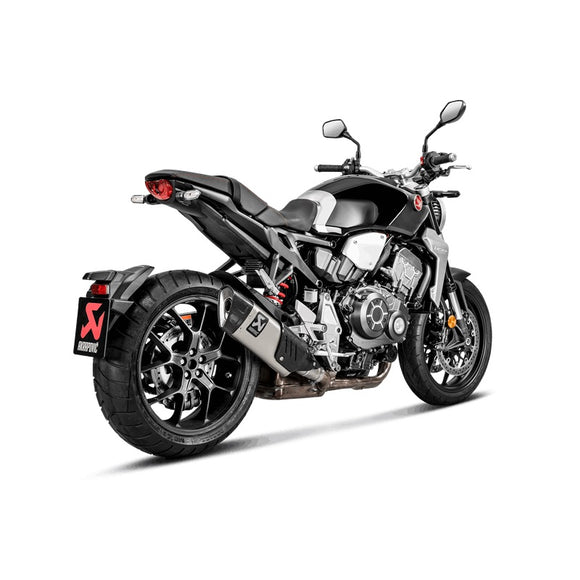 HONDA CB1000R / Neo Sports Cafe - (2018-2024) Akrapovic Titanium Silencer Slip-On Kit - Road Legal