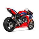 HONDA CBR1000RR Fireblade - (2020-2023) Akrapovic Carbon Silencer Slip-On Kit - WSBK Style With Titanium End Cap - Race