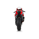 HONDA CBR1000RR Fireblade - (2020-2023) Akrapovic Carbon Silencer Slip-On Kit - WSBK Style With Titanium End Cap - Race