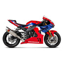HONDA CBR1000RR Fireblade - (2020-2023) Akrapovic Titanium Silencer Track Day Slip-On Kit - WSBK Style - Race