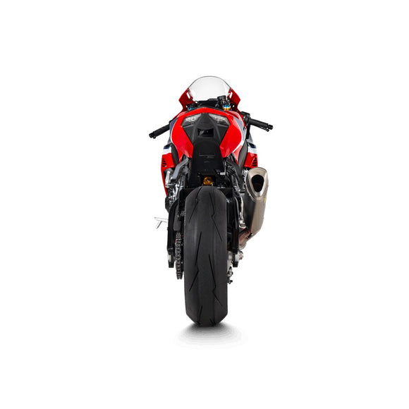 HONDA CBR1000RR Fireblade - (2020-2023) Akrapovic Titanium Silencer Track Day Slip-On Kit - WSBK Style - Race