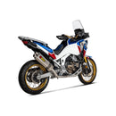 HONDA CRF1100L Africa Twin / Adventure Sport - (2020-2023) Akrapovic Titanium Silencer & Stainless Headers Full 2-1 Race System - Adv. Sports Model Only