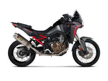 HONDA CRF1100L Africa Twin / Adventure Sport - (2020-2026) Akrapovic Titanium Silencer & Stainless Headers Full 2-1 Race System - Standard Model Only