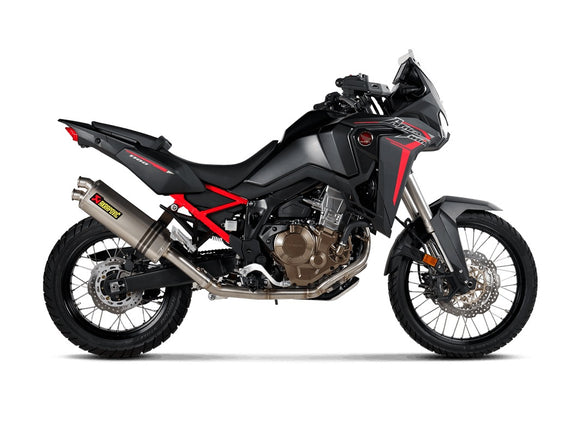 HONDA CRF1100L Africa Twin / Adventure Sport - (2020-2026) Akrapovic Titanium Silencer & Stainless Headers Full 2-1 Race System - Standard Model Only