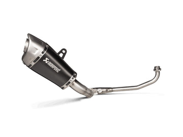 HONDA MSX 125 Grom - (2021-2025) Akrapovic Full System (Titanium Silencer & Stainless Header) - Race (Removable Baffle)