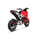 HONDA MSX 125 Grom - (2016-2020) Akrapovic Complete Stainless Race System - With Titanium Silencer, Inc Carbon Heat Shield