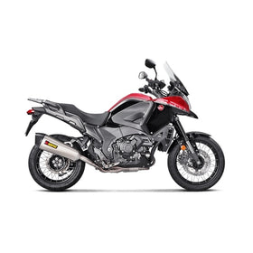 HONDA VFR1200X Crosstourer / Highlander - (2016-2022) Akrapovic Titanium Silencer Slip-On Kit - (Retains Use Of Pannier System & Centre Stand) - Road Legal