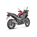 HONDA VFR1200X Crosstourer / Highlander - (2016-2022) Akrapovic Titanium Silencer Slip-On Kit - (Retains Use Of Pannier System & Centre Stand) - Road Legal