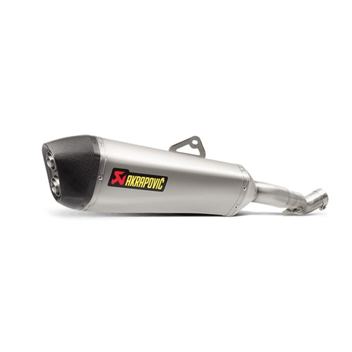 HONDA VFR1200X Crosstourer / Highlander - (2016-2022) Akrapovic Titanium Silencer Slip-On Kit - (Retains Use Of Pannier System & Centre Stand) - Road Legal