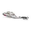 HONDA CRF250R / RX - (2016-2017) Akrapovic Stainless Steel Header - Titanium Silencer 1-2