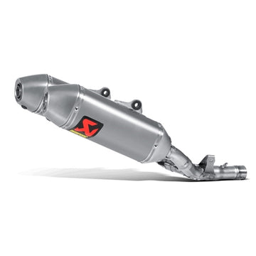 HONDA CRF250R / RX - (2016-2017) Akrapovic Slip On Pair - Titanium End Caps