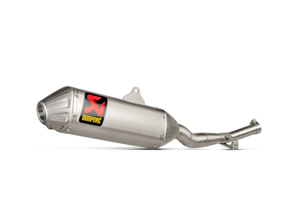HONDA CRF 300 L / RALLY - (2021-2024) Akrapovic Titanium Silencer Slip On Kit - RACE (Removable Baffle)