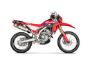 HONDA CRF300L - (2025-2026) Akrapovic Titanium Silencer Slip On Kit - RACE (Removable Baffle)