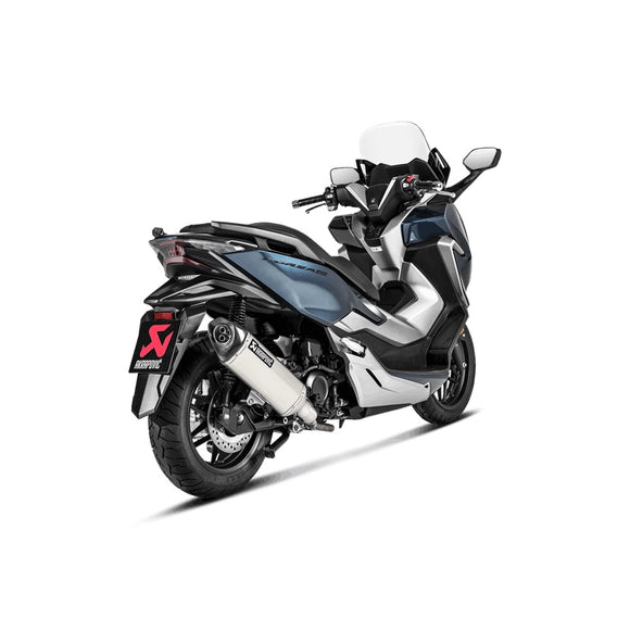 HONDA Forza 300 - (2018-2021) Akrapovic SP Titanium Slip-On Kit - Road Legal