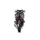 HONDA Forza 300 - (2018-2021) Akrapovic SP Titanium Slip-On Kit - Road Legal
