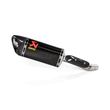 HONDA CB300R - (2018-2023) Akrapovic Carbon Silencer Slip-On Kit - Race