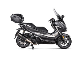 HONDA Forza 350 - (2021-2024) Akrapovic SP Black Coated Titanium Sleeved Slip-On Kit - Road Legal