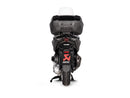 HONDA ADV 350 - (2022-2024) Akrapovic SP Black Coated Titanium Sleeved Slip-On Kit - Road Legal
