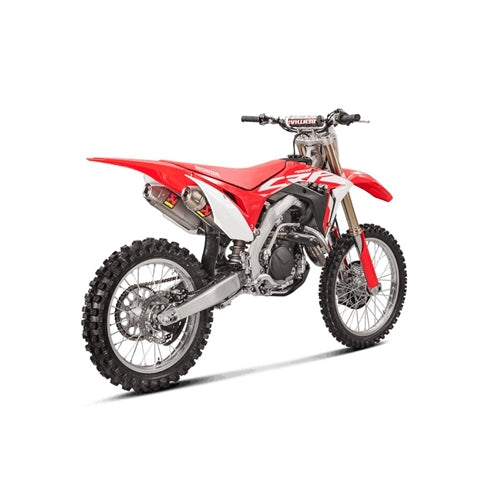 HONDA CRF450R / RX - (2017-2020) Akrapovic Stainless Steel Header - Titanium Silencer 1-2