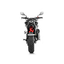 HONDA CB500F - (2019-2019) Akrapovic Carbon Silencer Slip-On Kit  - Hexagonal - Road Legal