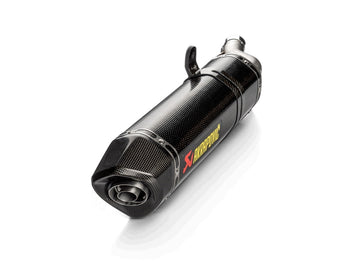 HONDA CB 500 F - (2016-2019) Akrapovic Carbon Silencer Slip-On Kit  - Hexagonal - Road Legal