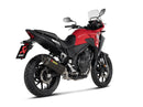 HONDA CBR500R - (2019-2019) Akrapovic Carbon Silencer Slip-On Kit  - Hexagonal - Road Legal