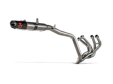 HONDA CBR600RR - (2024-2026) Akrapovic Titanium 4-1 Full Race System - Race Removable Baffle