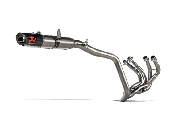 HONDA CBR600RR - (2024-2026) Akrapovic Titanium 4-1 Full Race System - Race Removable Baffle