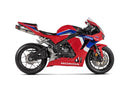 HONDA CBR600RR - (2013-2018) Akrapovic Titanium 4-1 Full Race System - Race Removable Baffle