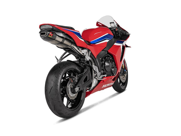 HONDA CBR600RR - (2024-2026) Akrapovic Titanium 4-1 Full Race System - Race Removable Baffle