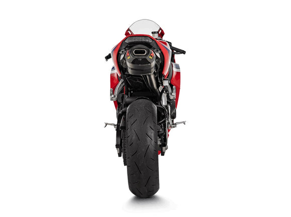 HONDA CBR600RR - (2024-2026) Akrapovic Titanium 4-1 Full Race System - Race Removable Baffle