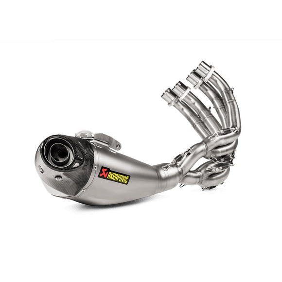 HONDA CBR650F - (2021-2018) Akrapovic Titanium Silencer Complete 4-1 System - E-Marked