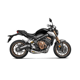 HONDA CBR650F - (2017-2018) Akrapovic Titanium Silencer Complete 4-1 System - Road Legal