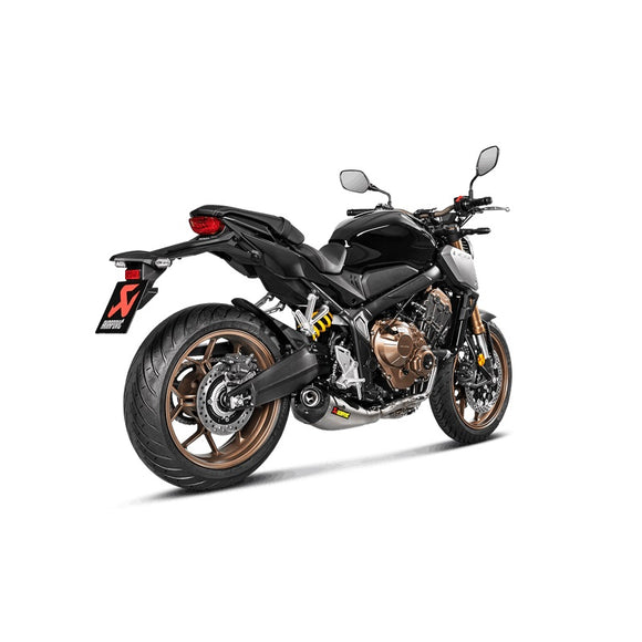 HONDA CB650R Neo Sports Café - (2019-2021) Akrapovic Titanium Silencer Complete 4-1 System - Road Legal