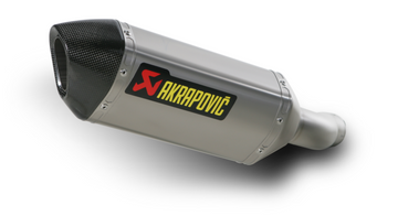 HONDA CB600 Hornet - (2007-2014) Akrapovic Titanium Silencer Slip-On Kit  - Hexagonal - Road Legal