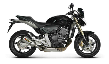 HONDA CB600 Hornet - (2007-2014) Akrapovic Titanium Silencer Slip-On Kit  - Hexagonal - Road Legal