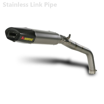 HONDA CBR600RR - (2009-2012) Akrapovic Titanium Silencer Slip-On Kit - AC Style - Road Legal Removable Baffle