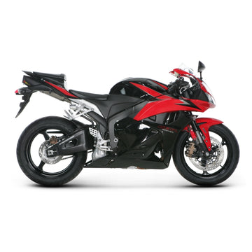 HONDA CBR600RR - (2009-2012) Akrapovic Titanium Silencer Slip-On Kit - AC Style - Road Legal Removable Baffle